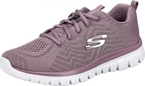 Skechers Women's 12615-LAV_37 GRACEFUL GET CONNECTED Low-Top Sneakers