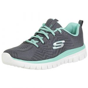 Skechers Women's 12615W GRACEFUL GET CONNECTED Sneaker