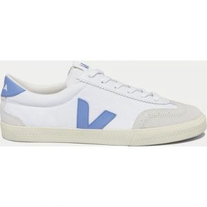 Veja Volley Canvas - White Aqua - Size: UK 8