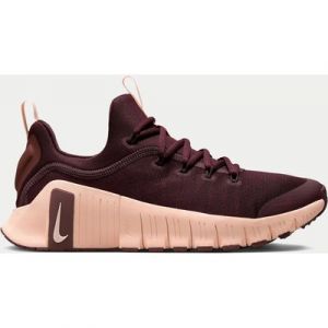 Nike Women's Free Metcon 6 Training Shoes - Burgundy Crush/Crimson Tint/Dark Pony - UK 8 - Red