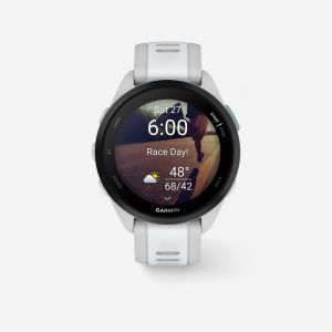 Garmin Forerunner 165 GPS Smartwatch - Light Grey / White