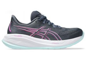 ASICS Gel Cumulus 26 Womens Running Trainers Road Shoes Purple/Magenta 4 (37)