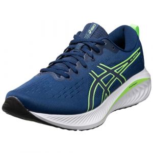 ASICS Gel Excite 10 Mens Running Shoes Road Navy/Lime 7 (41.5)