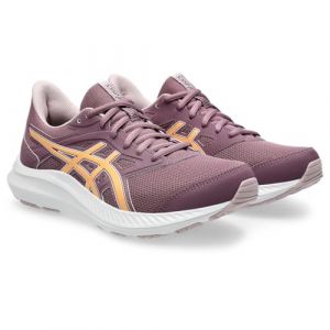 ASICS Womens Jolt 4 Running Shoes Road Mauve/Orange 5.5