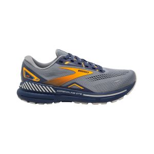 Brooks Adrenaline GTS 23 Grey Orange AW24 Running Shoes