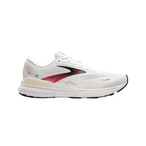 Brooks Adrenaline GTS 23 White Red AW24 Running Shoes