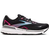 Brooks Adrenaline GTS 23 GTX Womens Running Shoes - Black/Knockout Pink/Aqua / UK8 / Standard 1B