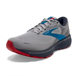 Brooks Ghost 14 Grey/Blue/Red 11.5 D (M)