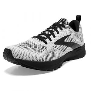 Brooks Revel 5 White/Black 9 D (M)