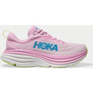 HOKA Women's Bondi 8 Training Shoes - Pink Twilight/Waterpark -  Size: UK 7