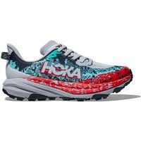 Hoka Kids Speedgoat 6 Trail Running Shoes - Gull/Stormy Skies / UK5.5