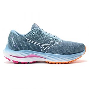 Mizuno Wave Inspire 18 Road Running Shoe for Woman Blue