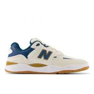 New Balance Men's NB Numeric Tiago Lemos 1010 in Beige/Blue Suede/Mesh