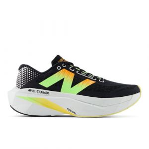 New Balance Men's FuelCell SuperComp Trainer v3 in Black/Green Synthetic