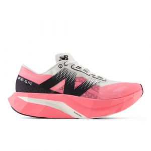 New Balance Women's FuelCell SuperComp Elite v4 in Pink/White/Black/Beige Synthetic