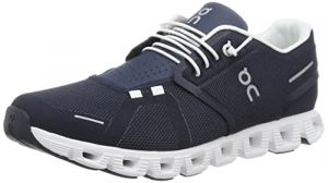 ON Running Mens Cloud 5 Shoe Midnight White 12.5