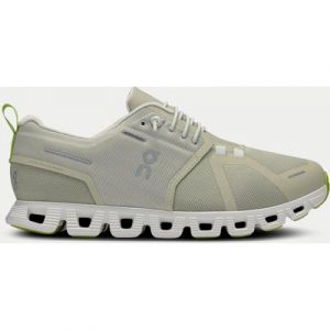 ON Running Women's Cloud 5 Waterproof Trainers - Chalk/Ice -  Size: UK 8