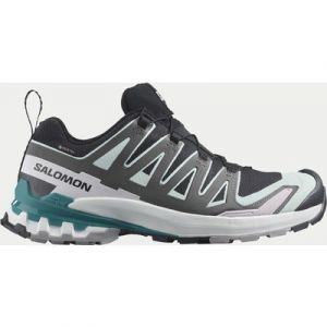 Salomon Women's XA Pro 3D V9 Gore-Tex Trail Shoes - Black/Bleached Aqua/Harbor Blue -  Size: UK 8