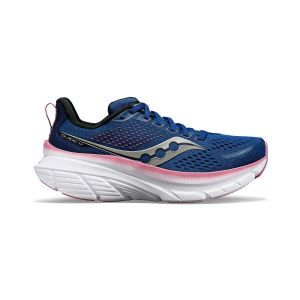 Saucony Guide 17 Wide Blue Pink Grey AW24 Women's Running Shoes