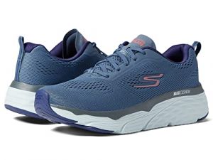 Skechers Max Cushioning Elite Mesh Lace-Up Blue/Pink 9 B (M)