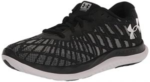 Under Armour W Charged Breeze 2 Womens Running Shoes Black/Jet Grey 5 (38.5)