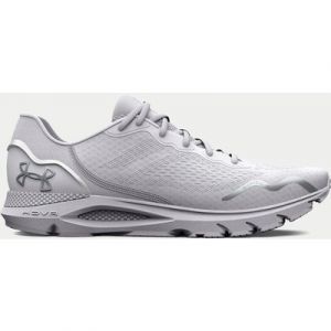 Under Armour Women's UA HOVR Sonic 6 Running Shoes - White/Metallic Silver -  Size: UK 8