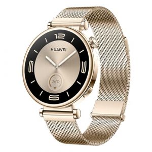 HUAWEI WATCH GT 4 Smart Watch for Women - Fitness Tracker Compatible with iOS & Android - 24H Health Monitoring including specific Women Health Management - Long Battery Life - 41MM Milanese Gold