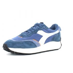 Diadora Mens Race Nyl Running Style Trainers Blue 8 UK