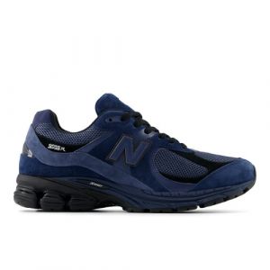 New Balance Men's 2002R in Blue/Black Suede/Mesh