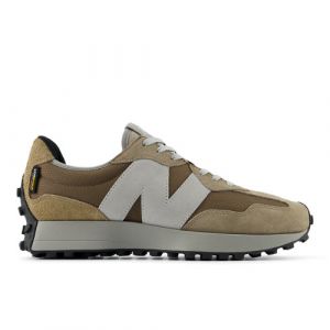 New Balance Unisex 327 in Beige/Brown Suede/Mesh