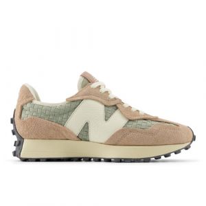 New Balance Unisex 327 in Brown/Green Suede/Mesh