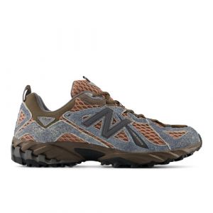 New Balance Men's 610v1 in Grey/Brown Suede/Mesh