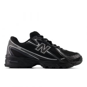 New Balance Unisex 740 in Black/Grey Synthetic