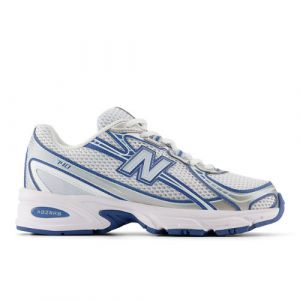 New Balance Unisex 740 in Blue/White Synthetic