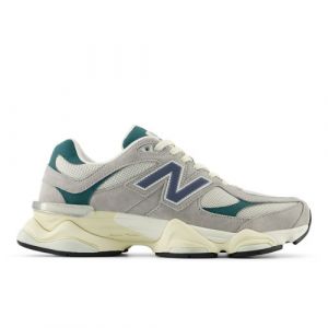 New Balance Unisex 9060 in Grey/Blue/Green Suede/Mesh