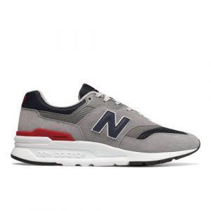 New Balance Men's 997H in Grey/Blue Suede/Mesh