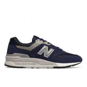 New Balance Men's 997H in Navy/Grey Suede/Mesh