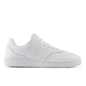 New Balance Unisex BB80 in White Leather