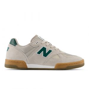 New Balance Men's NB Numeric Tom Knox 600 in Beige/Green Suede/Mesh, size 10