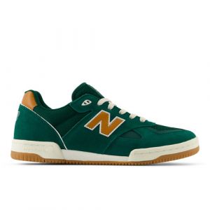 New Balance Men's NB Numeric Tom Knox 600 in Green/Brown Suede/Mesh, size 10.5