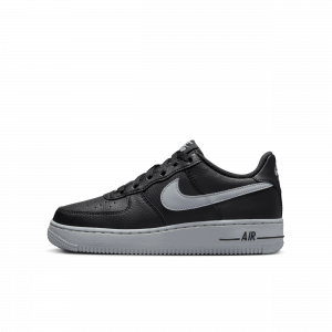 Nike Air Force 1 Older Kids' Shoes - Black