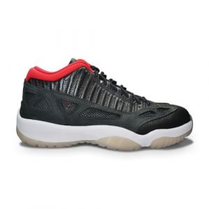 Jordan 11 Retro Low IE Bred Men's Trainers Sneakers Basketball Fashion Shoes 919712 (Black/Black-Gym RED 023) UK7.5 (EU42)