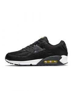 NIKE Air Max 90 Men's Trainers Sneakers Shoes FN8005 (Black/White/Anthracite 002) UK6.5 (EU40.5)