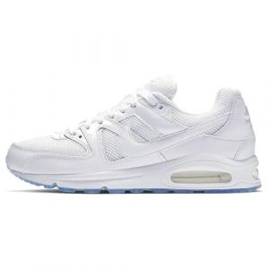 NIKE AIR MAX COMMAND Men's Trainers Sneakers Shoes 629993 (White/White/White 112) UK8 (EU42.5)