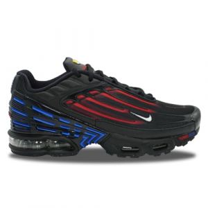 NIKE Air Max Plus III TN Men's Trainers Sneakers Leather Shoes FN7806 (Black/Racer Blue/University RED/White 001) UK6 (EU40)