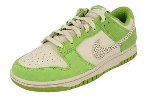 NIKE Dunk Low AS Men's Trainers Sneakers Leather Shoes DR0156 (Chlorophyll/Light Iron ORE-CAVE Stone 300) UK8.5 (EU43) Green