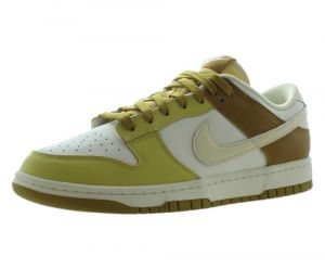 NIKE Dunk Low Retro Men's Trainers Sneakers Shoes FZ4042 (Bronzine/Saturn Gold/Sail/Coconut Milk 716) UK9 (EU44)