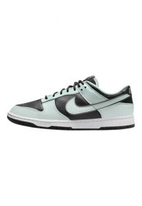 NIKE Dunk Low Retro Premium Men's Trainers Sneakers Shoes FZ1670 (Dark Smoke Grey/White/Barely Green 001) UK9.5 (EU44.5)