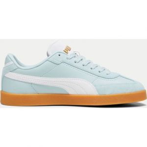 PUMA Women's Club II Era Trainers - Frosted Dew/White/Gum - UK 8 - Blue