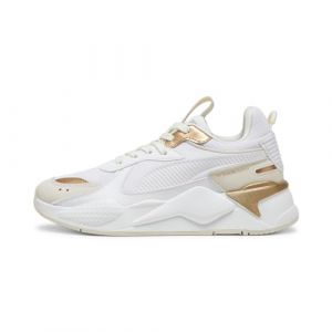 PUMA RS-X Glam Women's White and Gold Sneakers